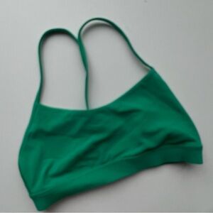 Lululemon Flow Y Bra Nulu | Maldives Green
